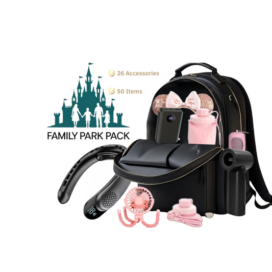 Castle Quest- Ultimate Disney Theme Park Survival Kit – Premium Family Pack (50 Essentials)